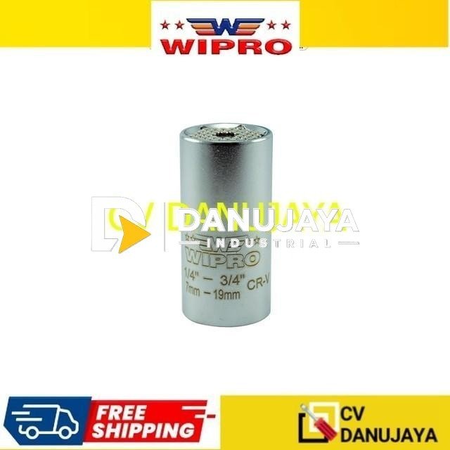 Wipro Socket Multifungsi SM-0719 3/8" Inch Inchi(7-19mm)