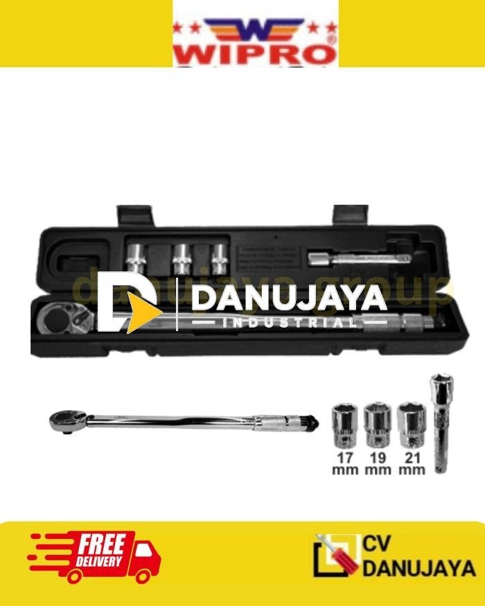 Torsimeter Torsi Meter Kit Set 5pcs TQS-500 Torque Wrench Kit TQ500 Wipro 5 PCS