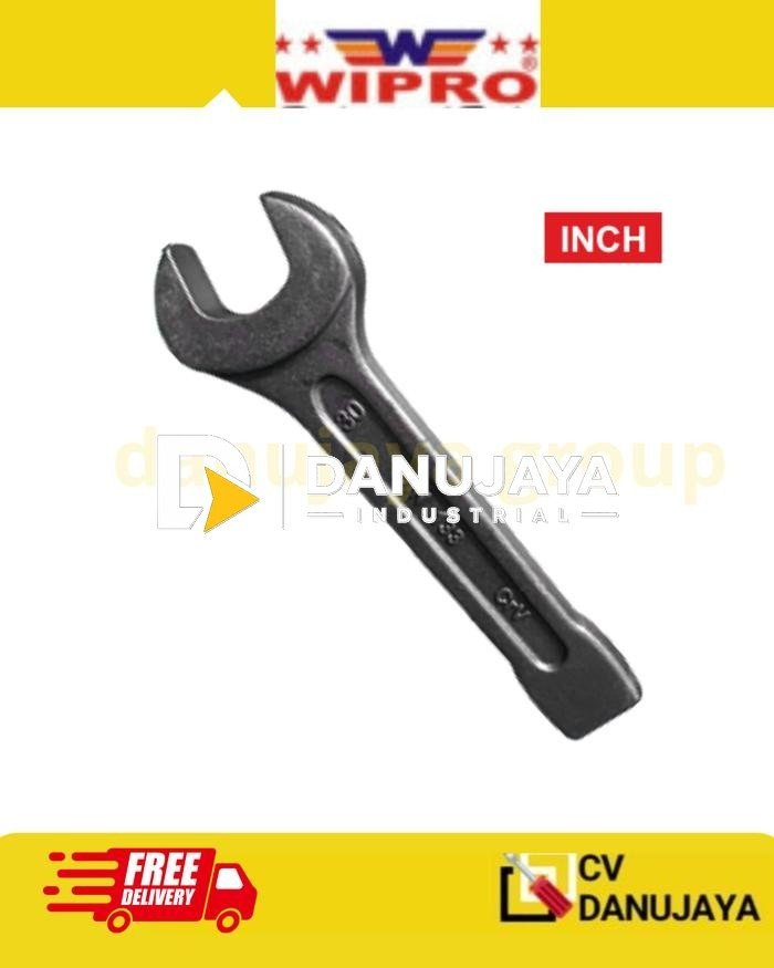 Kunci Pas Pass Pukul Inch Open End Slogging Wrench Inchi 3/4" 13/16" 7/8" 1" 1-1/16" 1-1/8" 1-3/16" 1-1/4" 1/5-16" 1-3/8" Wipro