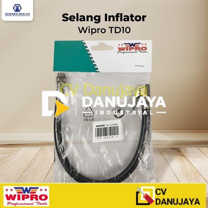 Wipro Selang inflator TD10 selang isi angin ban TD10