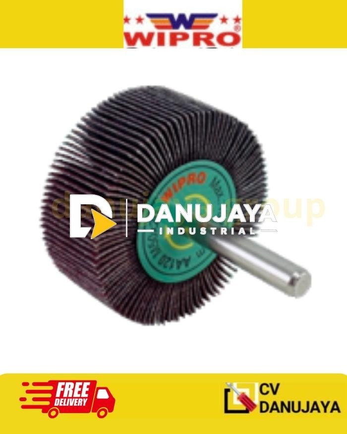Amplas Tangkai Batang Mounted Flap Wheel Wipro 50x15x6x35 Grit AA60 AA 60