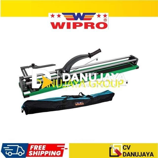 WIPRO Alat Potong Pemotong Granite Granit Lantai Keramik Dorong  1000 mm APKD-1000 Metal Wheel
