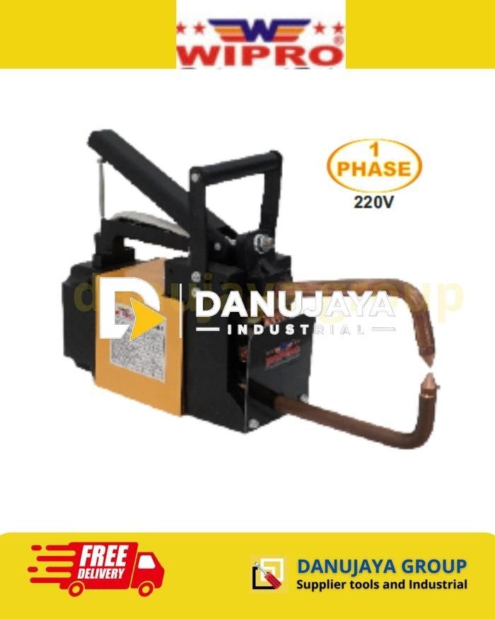 Mesin Alat Las Spot Welding Portable 4KVA 220V 1 Phase MSW-08 Las Titik Plat Besi 0.5mm–1.5mm Max 20KA Ringkas untuk Otomotif Elektronik dan Bengkel