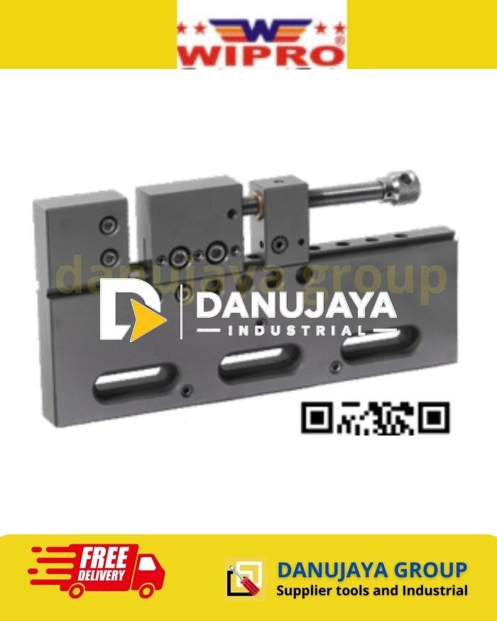 Ragum Catok Blok Penjepit Presisi Mesin EDM Precision Wire Cut Vise Bench Vice Wipro PCV-100