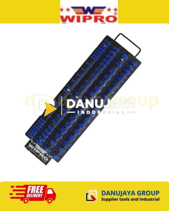 Socket Set 80PCS SD-80 SD80 1/4” 3/8” 1/2” wipro  Kunci Soket Lengkap Chrome Vanadium dengan Papan Display Bisa Digantung