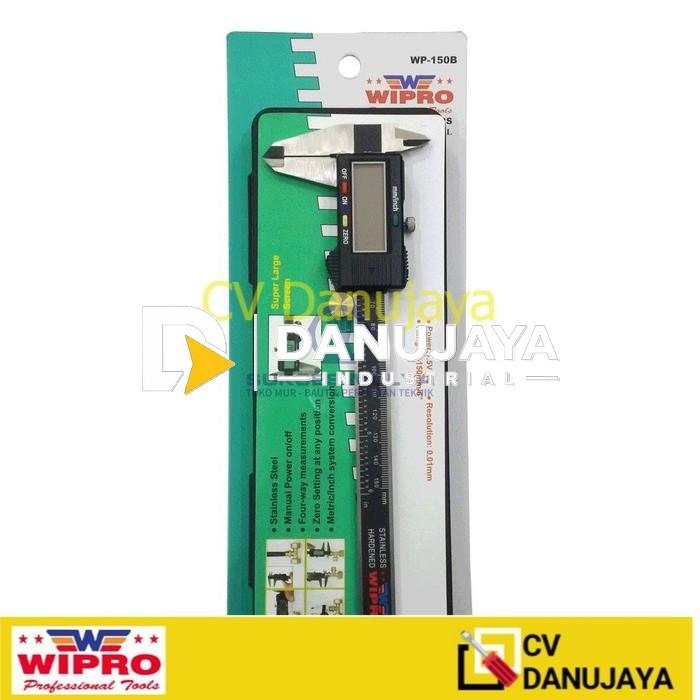 WIPRO WP-150B Sketmat Digital / Jangka Sorong Digital / Vernier Caliper Wipro