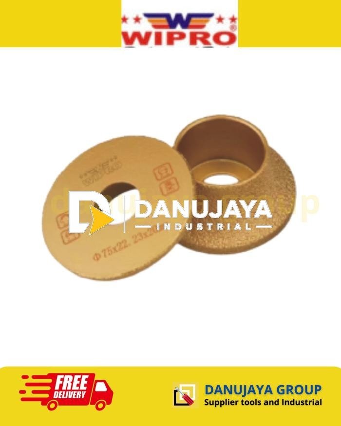 Mata Gerinda Bevel French Edge DGF-7515 DGF-7520 75x15x20mm 75x20x20mm Diamond Wheel Profil Granit Keramik Marmer batu
