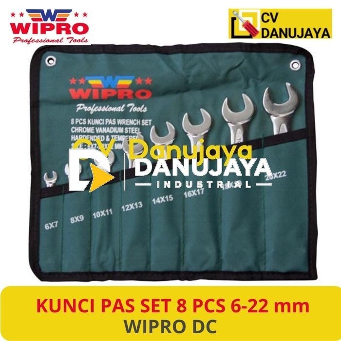 KUNCI PAS SET 8 PCS 6-22 mm CR CRV WIPRO DC