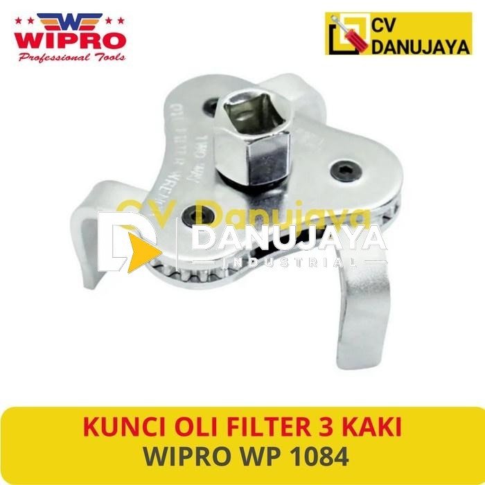 KUNCI OLI FILTER 3 KAKI (2,5 - 4 Inch) WIPRO Wp 1084