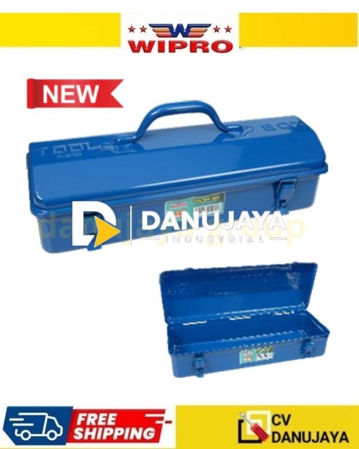 Tool Box Organizer Besi Steel Kotak Perkakas Alat Peralatan Bengkel  Wipro TBB-01