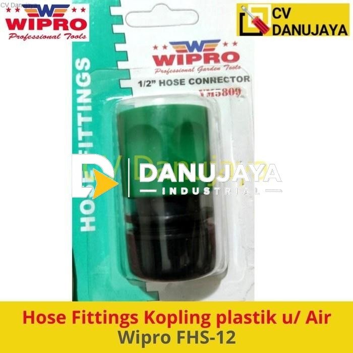 Hose Fittings Kopling plastik Air Konektor Selang 0.5inch WIPRO FHS 12