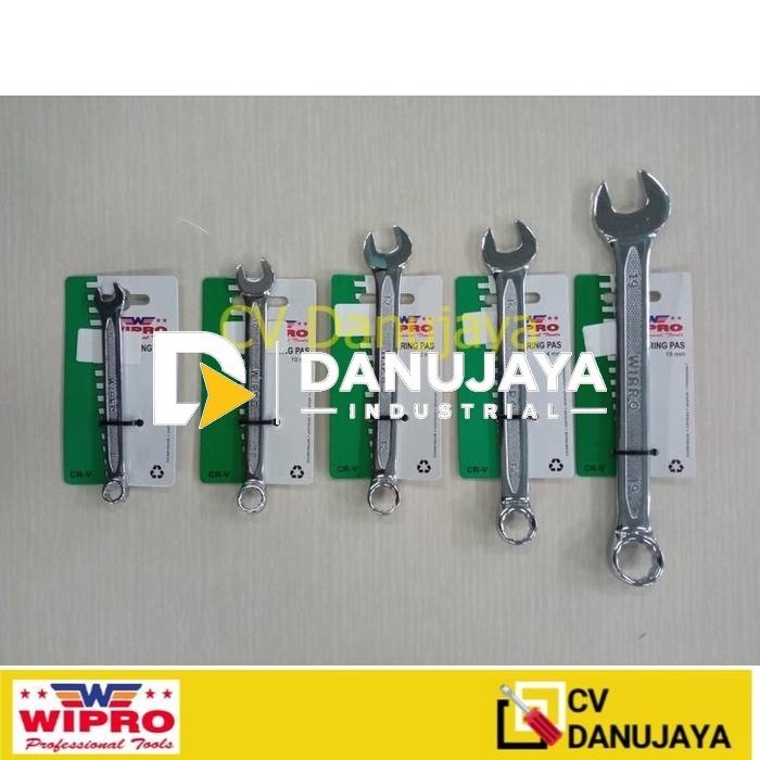 Kunci Ring Pas Ringpas Awet Chrome 8 10 12 14 19 mm Wipro