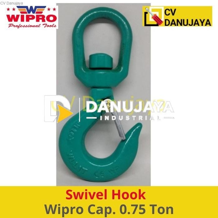 Swivel Hook Cap. 0.75 Ton Pengait Putar Wipro SH-007