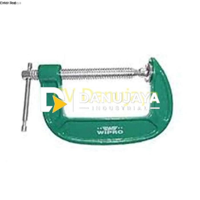 Clamp Klem Catok C G Heavy Duty Wipro 4" inch