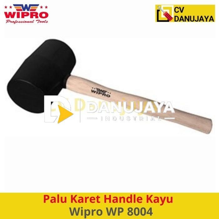 Palu Karet Gagang Handle Gagang Kayu 1 Lb 16 Oz Wipro WP 8004