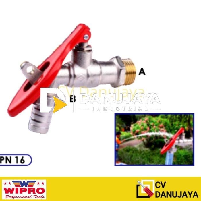 Kran Keran Faucet Keran Air Taman Size 1/2" Inch lock Kunci Gembok - Sailing L4072