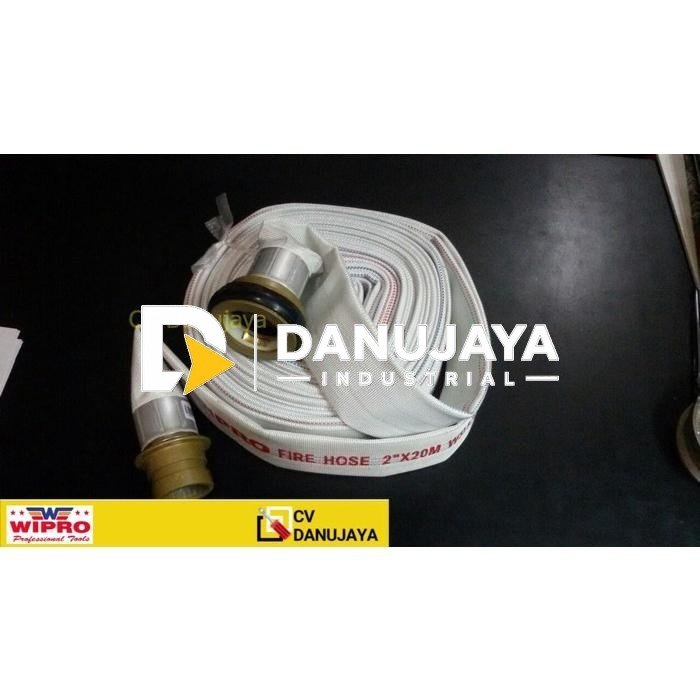Fire Hose Selang Slang Pemadam 2" × 20 Mtr - Aluminium Coupling 13 Bar
