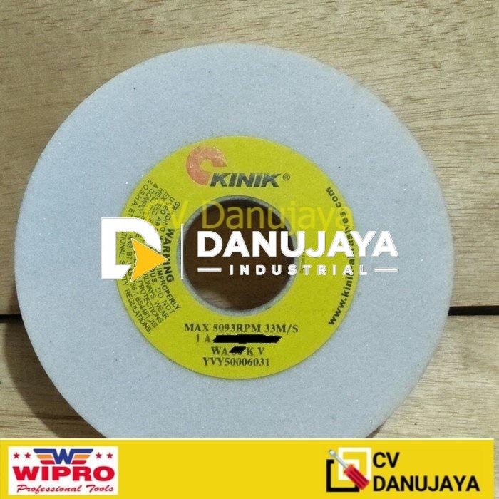 Batu Gerinda Duduk / Asah pisau Kinik Putih 8” X 19 X 31.75(WA 100 KV)