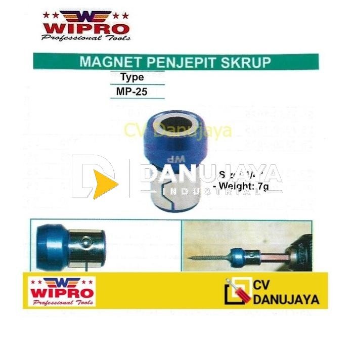 Magnet Penjepit Skrup Untuk Mata Obeng Angin Wipro MP-25