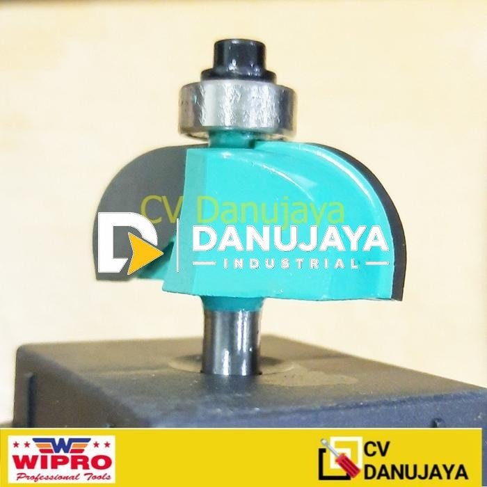 WIPRO Cove Bit 1/4" x R1/2" - Mata Profil untuk cowakan pegangan lacia