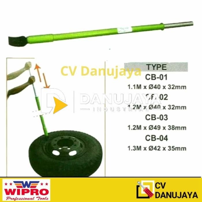 Alat Cukit Lepas Pelepas Ban Mobil Truck Tire Bar 1.3 Mtr x Dia.42mm x 35mm WIPRO CB04