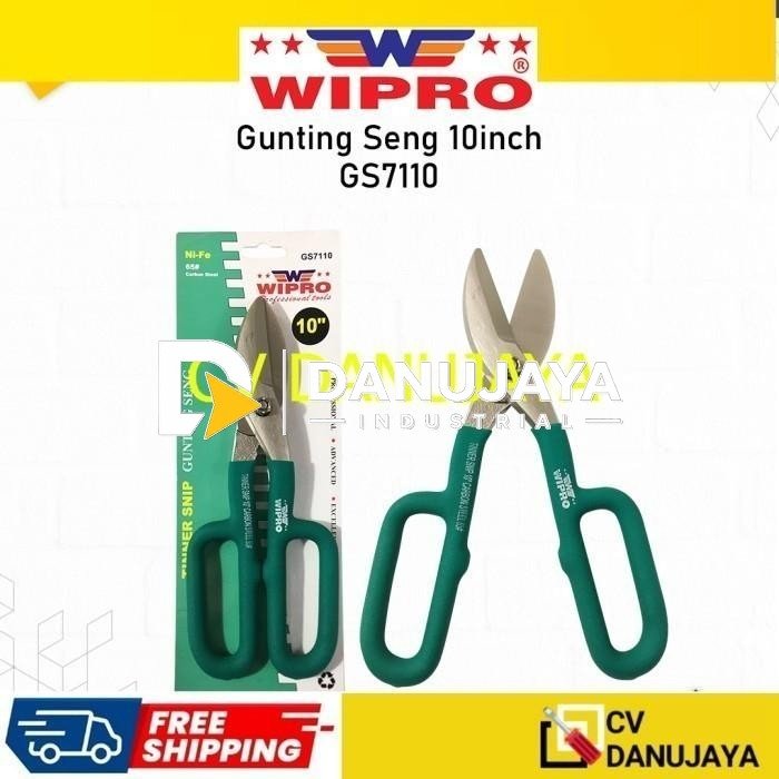 GUNTING SENG 10" Inch WIPRO CRV chrome vanadium steel