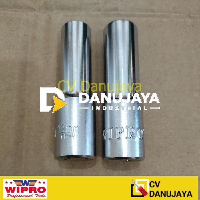 DEEP SHOK WIPRO 12 DAN 14 MATA SOK PANJANG WIPRO UKURAN 12 DAN 14