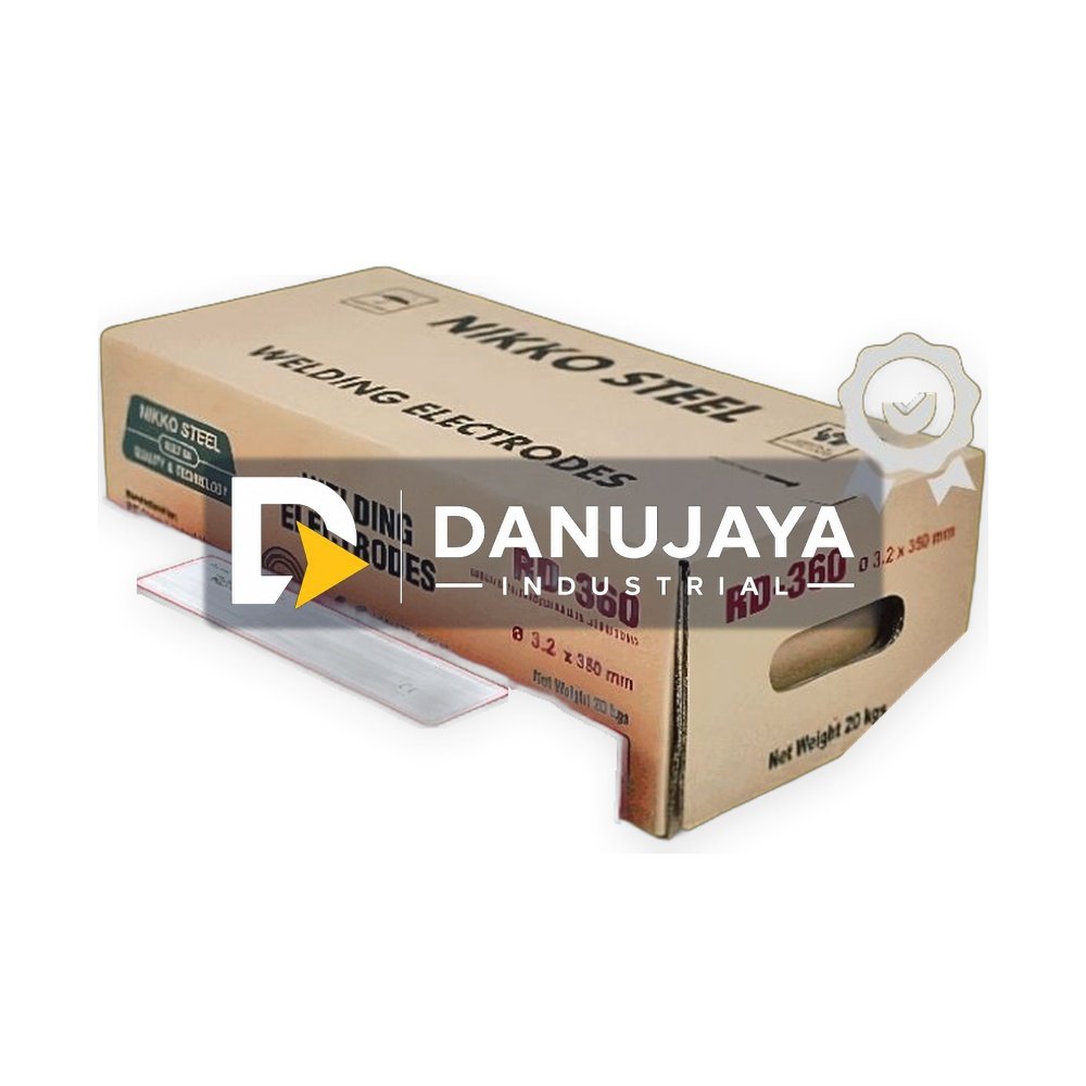 Kawat Las Nikko Steel RD360 2.6mm 3.2mm Anti Lengket Terak Halus Stabil
