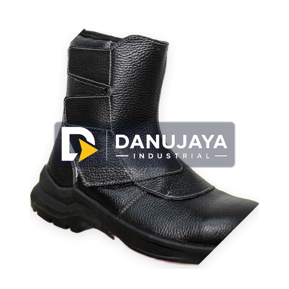 Sepatu Safety Cheetah Vulcan 5290H WELDER / LAS Tahan Panas Percikan Api Pengganti 2290H