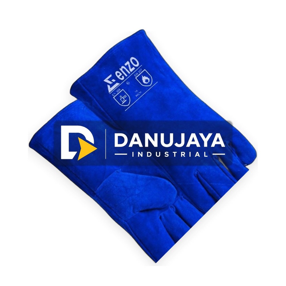 Sarung Tangan Las Kulit Tahan Panas 16 inch ENZO