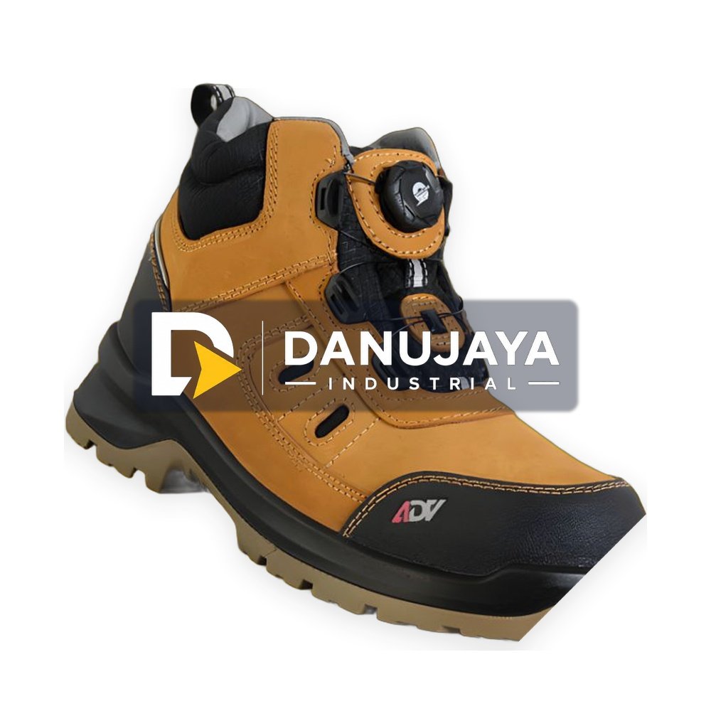 [ Bonus Kaos Kaki ] Sepatu Safety Cheetah ADV Jubatus 2.0 Sand 6112K Anti Tusuk, SNI
