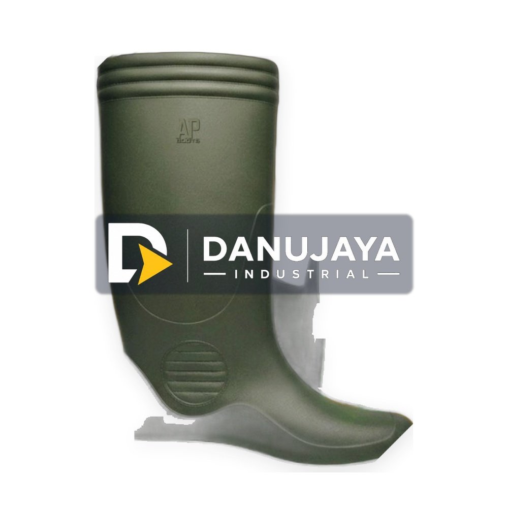( Garansi ) Sepatu AP Boots 2003 Hijau, Anti Slip, Tahan Lumpur