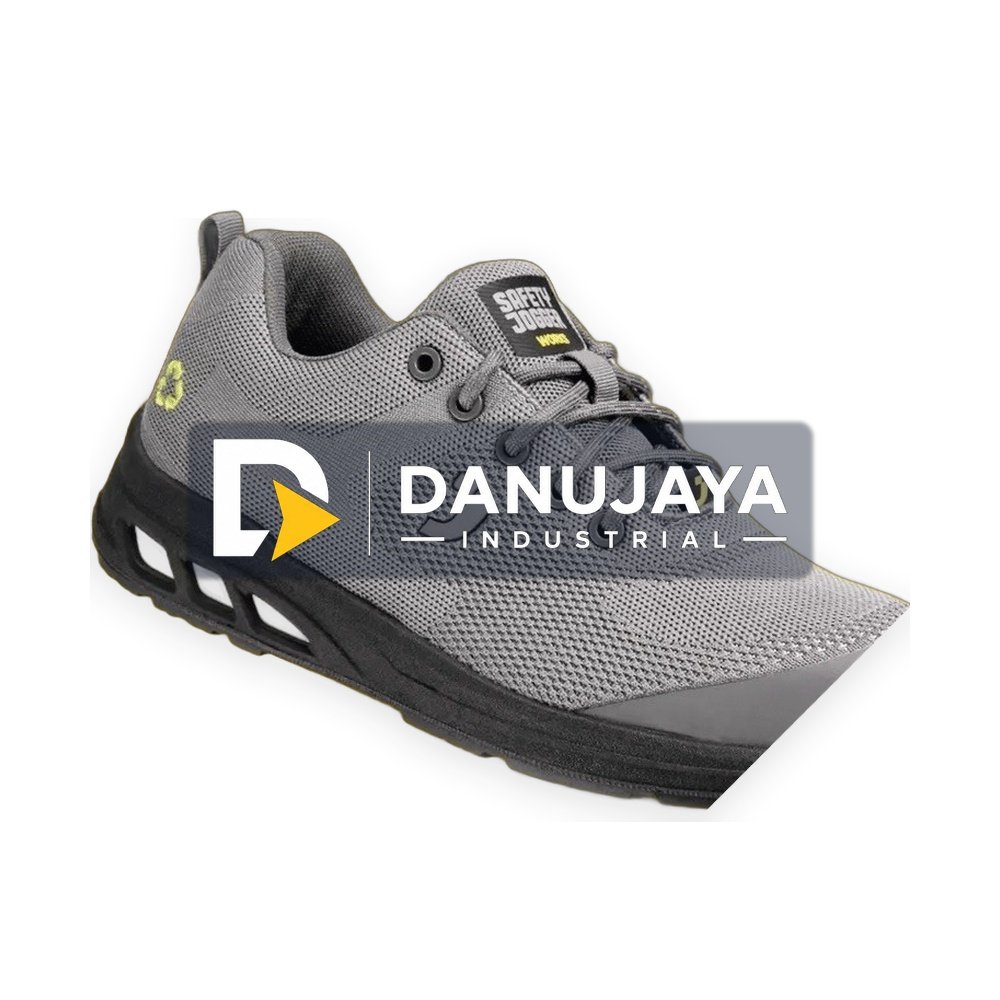Sepatu Safety Jogger Ecofitz Grey S1P SR FO CI ESD