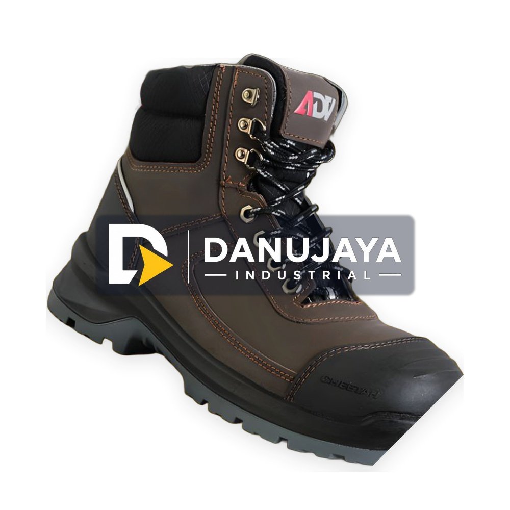 [ Bonus Kaos Kaki ] Sepatu Safety Cheetah Tigris Rust 6111C ADV Composite