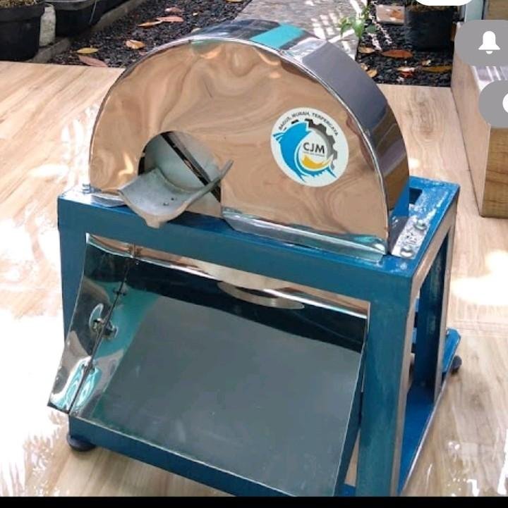 Mesin Perajang Ubi2-an Singkong Kentang Ketela Tales Hemat Daya 200W Putaran 2800rpm Peralatan Kitchenware Ikan